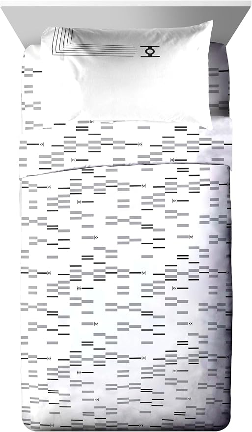 Jay Franco Star Wars Twin Comforter Set 5 Piece Soft Modern Bedding, White | Bed in a Bag, Comforter Sheets Sham Pillowcase, Official Product, Soft Microfiber, Machine Washable, Easy Care, Fan Gift