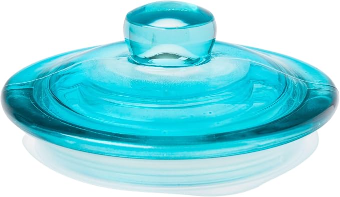 Silver Buffalo Disney Alice in Wonderland Mushrooms, Glass Jar with Lid | Flowers, Cookie Snack Candy, Small Size