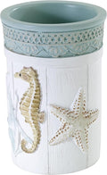 Avanti Linens - Tumbler, Countertop Organizer, Farmhouse Chic Bathroom Accessories (Farmhouse Shell Collection)