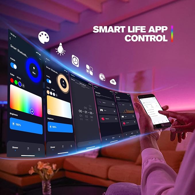 LM052 ZigBee 3.0 LED Controller RGB RGBW 5in1 Lights Control 12-24V | Dimmable Compatible with Smart Life APP/Alexa Echo/Google Assistant Home/Siri, DC12-24V Lights Controller(Require ZigBee Hub)