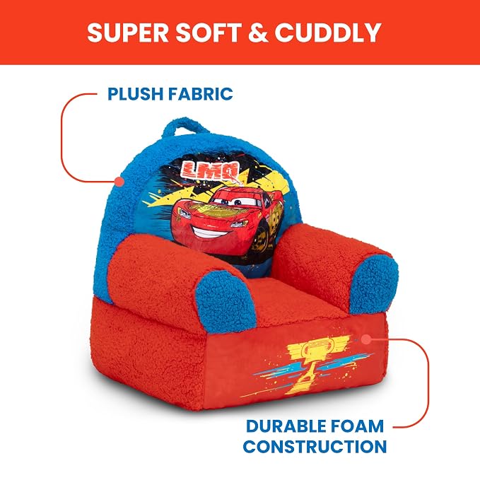 Delta Children Cozee Buddy Chair, Cars