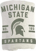 Logo Brands NCAA Sweatshirt Blanket - Officially Licensed Soft Throw Blanket for Fans, Cozy Game Day Blanket, Vintage-Style, Great Gift for Students & Alumni