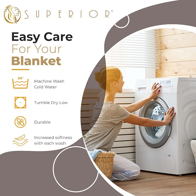 Superior Metro All-Season Cotton Blanket, Woven Blanket for Couch, Bed, Bedding, Farmhouse, Home Essentials, Cute and Cozy Bohemian Blankets, Herringbone Weave, King, Charcoal