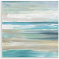 'Abstract Beach Sand Ocean Waves'| Wall Plaque Art | Stupell Industries | 12 x 12 Inches, Easy to Hang and Sturdy, Made in USA, by Nan