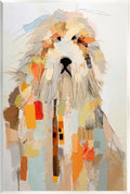 Modern Pet Collage Abstract, 13 x 19 Inch Mounted Print on Wall Plaque | Stupell Industries · By Irena Orlov · Ready to hang · Great for living room · office · or gift giving · Made in USA