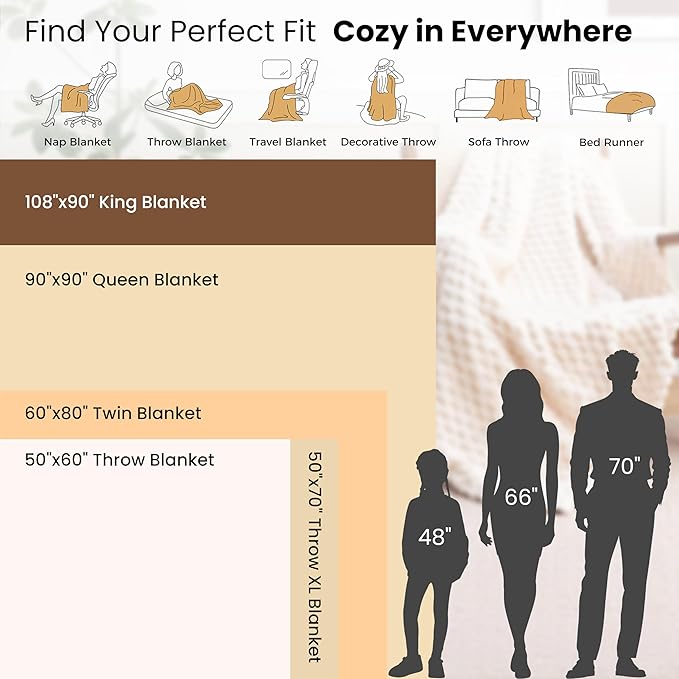 EXQ Home Fleece Blanket Twin Size for Couch or Bed - 3D Imitation Turtle Shell Jacquard Decorative Blankets - Cozy Soft Lightweight Fuzzy Flannel Blanket Suitable for All Seasons(60"×80",Beige)