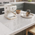 Clear PVC Mat 3x3ft, 2mm Thick Soft Vinyl Mat for Countertop, Table or Hard Floor, Scratch-Resistant, Waterproof, Easy to Clean, High-Resilience（36x36 inch