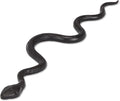 Abbott Collection Squirming Snake | Durable Cast Iron, Black, 14.5"L