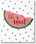 Watermelon Still Life Kitchen, 24 x 30 Inch Canvas Wall Art | Stupell Industries | 24 x 30 Inches, Easy to Hang and Sturdy, Made in USA, by Anna Quach