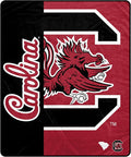 Proformance Home NCAA South Carolina Gamecocks Endzone Ultra Soft Tailgate Throw