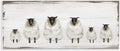 'Rustic Country Sheep Herd'| Wall Plaque Art | Stupell Industries | 17 x 7 Inches, Easy to Hang and Sturdy, Made in USA, by Lil' Rue