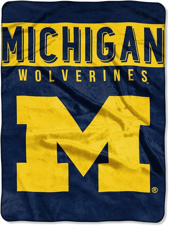 Northwest NCAA Unisex-Adult Raschel Throw Blanket