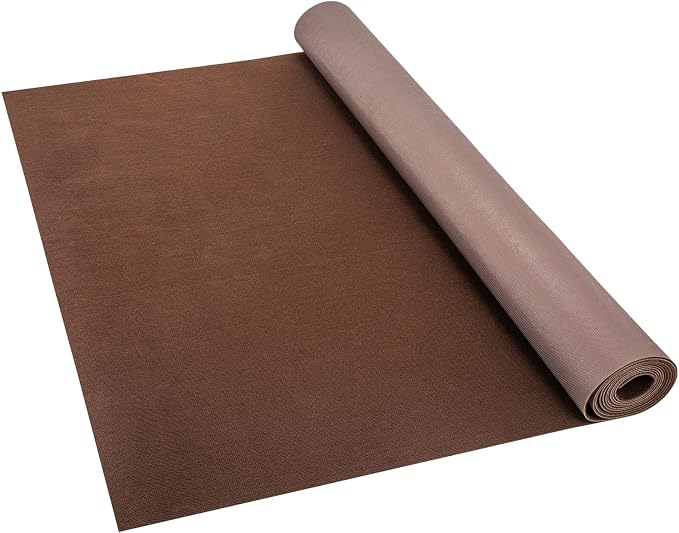 Happybuy 6 ft x 23 ft Deep Brown Marine Carpet for Boats Waterproof - 0.18" Thick Indoor Outdoor Rug Carpet Roll for Home Patio Porch Deck