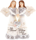 Pavilion Gift Company - Amazing Sister Like You - 5.5" Double Angel Figurine Religious God Jesus Christ Sister Gift Home Decor Present