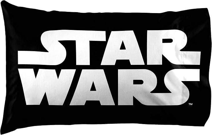 Jay Franco Kids Sheet Set with Fitted, Flat Sheets & Pillow Cover - Ultra-Soft Bedding with Pillowcase for Room Decor, Multi - Star Wars, 4 Piece Queen