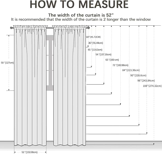 youleyar Solid Sheer Rod Pocket Curtain Voile Draperies 2 Panels White Beige Black Grey Ivory 52 Inch Width 96 Inch Long 1 Pair for Kitchen Bedroom Children Living Room Yard (Christmas Red,52Wｘ96L)