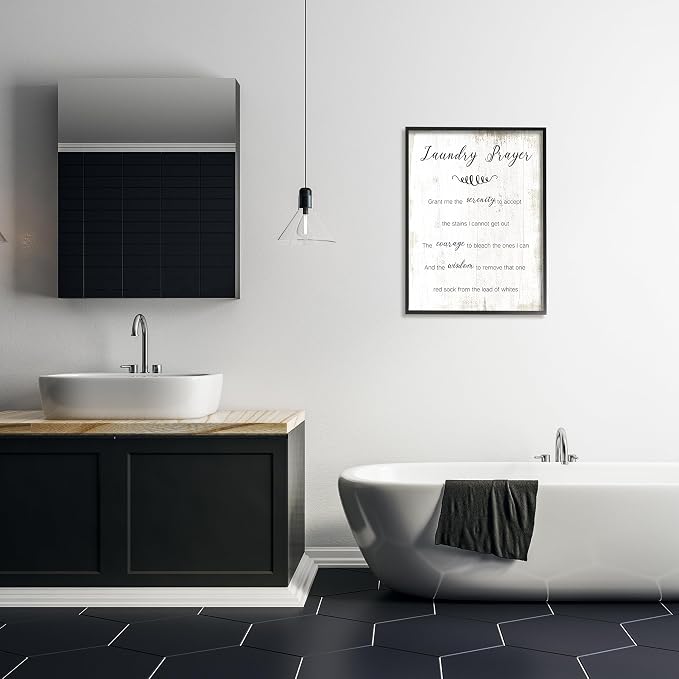 'Laundry Prayer for Serenity'| Framed Giclee Art