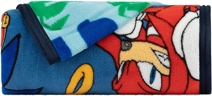 Franco Kids Bedding Super Soft Plush Throw Blanket, 46 in x 60 in, Sonic The Hedgehog, Anime