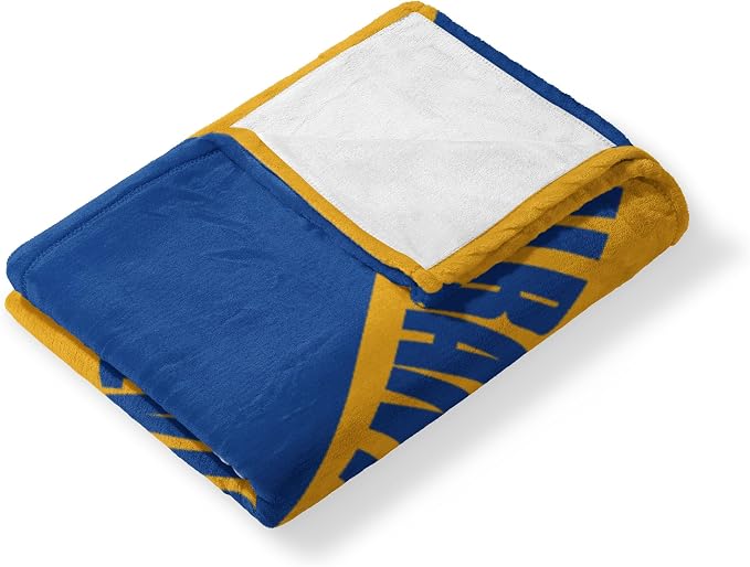 Northwest NCAA Silk Touch Throw Blanket, Ultra Soft Plush Polyester, Lightweight Warm Decorative Fan Gift, 46 x 60 in