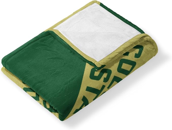 Northwest NCAA Silk Touch Throw Blanket, Ultra Soft Plush Polyester, Lightweight Warm Decorative Fan Gift, 46 x 60 in