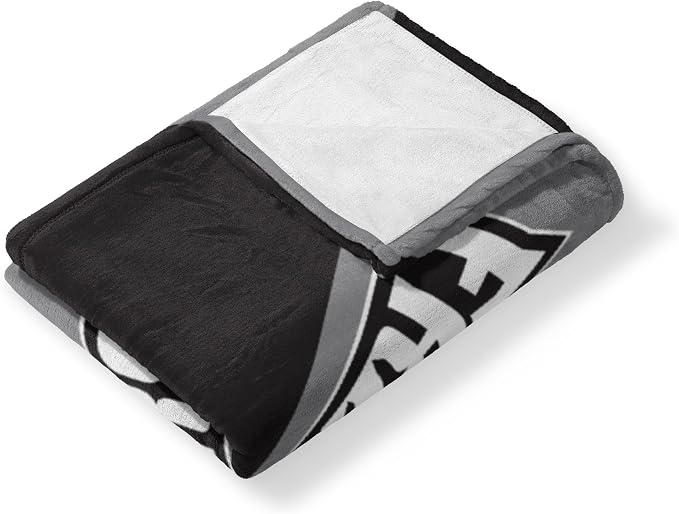 Northwest NCAA Silk Touch Throw Blanket, Ultra Soft Plush Polyester, Lightweight Warm Decorative Fan Gift, 46 x 60 in