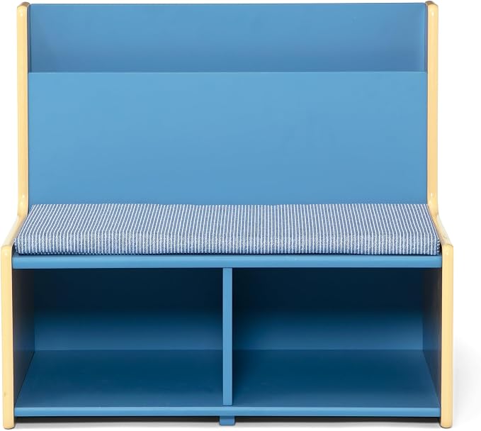 Delta Children - GapKids Reading Nook with Padded Bench - Greenguard Gold Certified, Indigo Blue