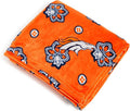 Vera Bradley Women's Fleece NFL Oversized Throw Blanket (Multiple Teams Available), Denverbroncosonorange/Navybandana, One Size