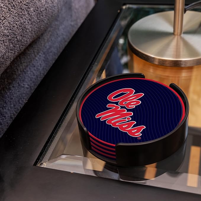 Rico Industries NCAA 4pack Coaster Set - Classic Favorites