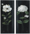 Delicate White Flower, 7 x 17 Inch Mounted Print on Wall Plaque Set | Stupell Industries · By Nan · Ready to hang · Hand finished · Made in USA