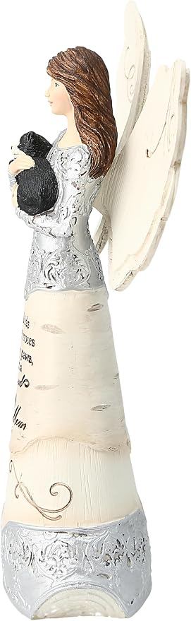 Pavilion Gift Company - My Kids Have Wet Noses & Furry Paws - Cat Mom - 6 Inch Collectible Angel Figurine