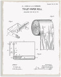 Bathroom Toilet Paper Roll, 10 x 15 Inch Mounted Print on Wall Plaque | Stupell Industries · By Kelly Donovan · Ready to hang · Made in USA