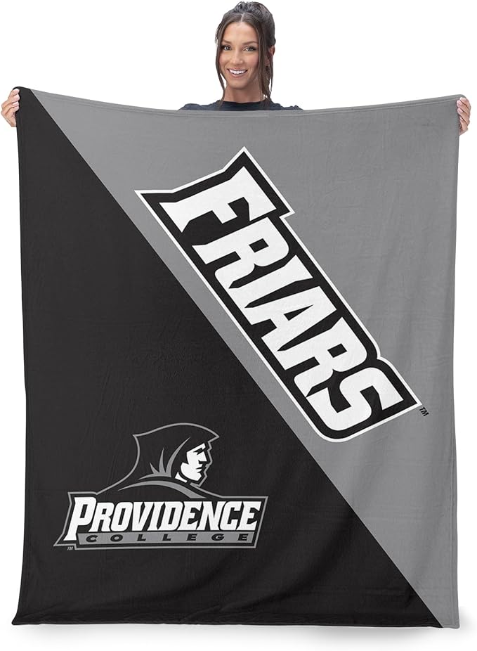 Northwest NCAA Silk Touch Throw Blanket, Ultra Soft Plush Polyester, Lightweight Warm Decorative Fan Gift, 46 x 60 in