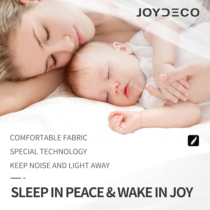 Joydeco Blackout Curtains 95 Inch Length 2 Panels Set, Thermal Insulated Long Curtains& Drapes 2 Burg, Room Darkening Grommet Drapes for Living Room Bedroom Window (W52 x L95 Inch, Peacock Blue)