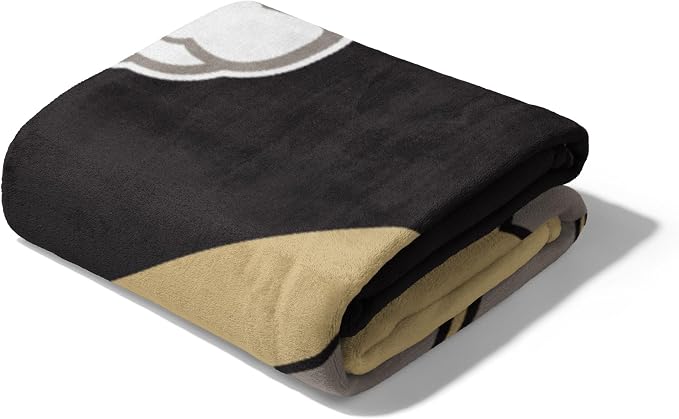 Northwest NCAA Silk Touch Throw Blanket, Ultra Soft Plush Polyester, Lightweight Warm Decorative Fan Gift, 46 x 60 in