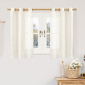 LAMIT Linen Blended Curtains 48 inch by LAMIT