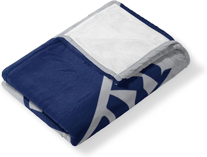 Northwest NCAA Silk Touch Throw Blanket, Ultra Soft Plush Polyester, Lightweight Warm Decorative Fan Gift, 46 x 60 in