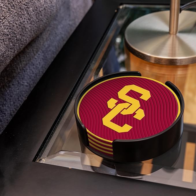 Rico Industries NCAA 4pack Coaster Set - Classic Favorites