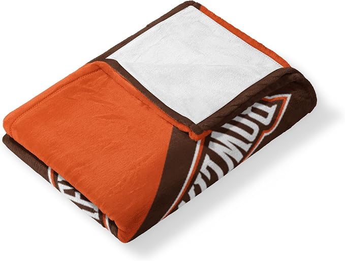 Northwest NCAA Silk Touch Throw Blanket, Ultra Soft Plush Polyester, Lightweight Warm Decorative Fan Gift, 46 x 60 in