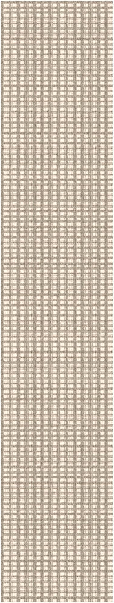 IOHOUZE Washable Exrea Long Hallway Runner Rug 3x14 Non Slip Rubber Backed Kitchen Runner Entryway Runner Indoor, Woven Rugs Floor Carpet for Kitchen Hall Entryway, Cream/Beige