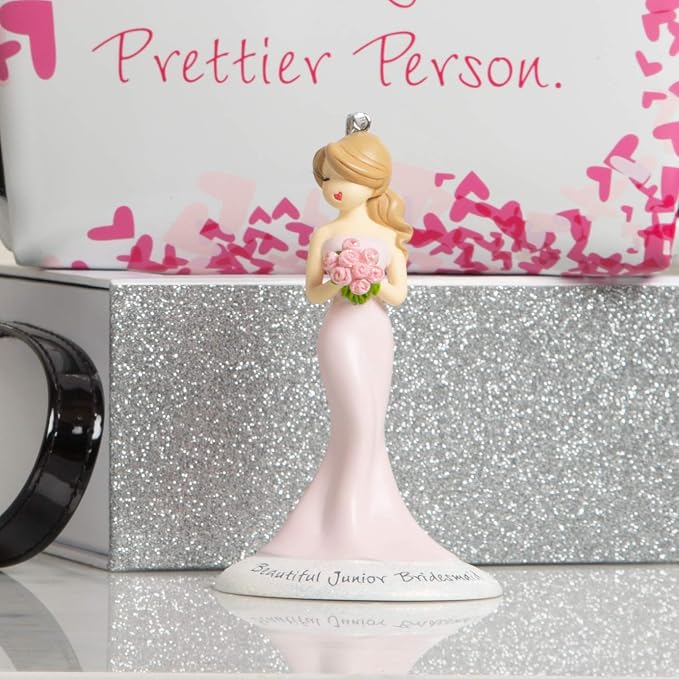 Pavilion Gift Company Philosophies Junior Bridesmaid Gift Christmas Ornament, 4.5"