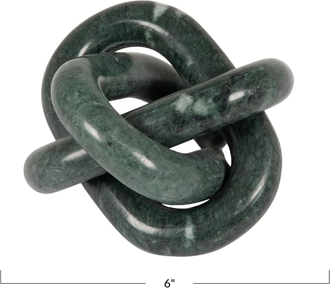 Bloomingville Marble Chain Link, Green