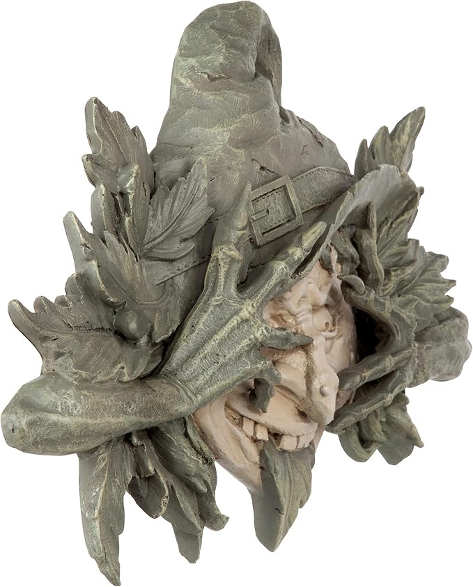 The Poison Ivy Forest Witch: Greenman Wall Sculpture