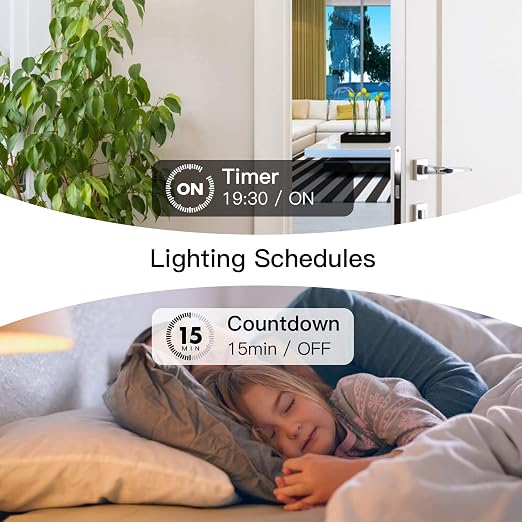TREATLIFE 3-Way Smart Light Switch, 2.4GHz WiFi Smart Switch Compatible with Alexa, Google Home & SmartThings, Remote Control, Scheduling, Neutral Wire Required, 1 Pack