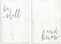 Spiritual Calligraphy, 10 x 15 Inch Mounted Print on Wall Plaque Set | Stupell Industries · Ready to hang · Hand finished · Made in USA