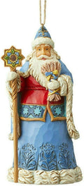 Enesco Jim Shore Heartwood Creek Santa's Around The World Ukraine Hanging Ornament, 4.72 Inch, Multicolor,6004308