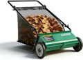 Garvee Push Lawn Sweeper,21-Inch Width Enhanced 4-Brush System with Large 3.5 cu. ft. Hopper Bag, Ideal for Yard and Garden Cleanup, Green | Brush Height Adjustment, All-Terrain Suitable, 3.5 cu.ft Hopper Bag, Durable Steel Frame, Easy Setup, Compact &...