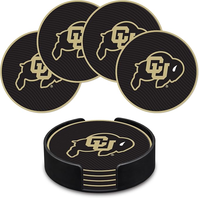 Rico Industries NCAA 4pack Coaster Set - Classic Favorites