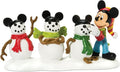 Department 56 Disney Village Accessories The Three Mousketeers Figurine, 2.25 Inch, Multicolor