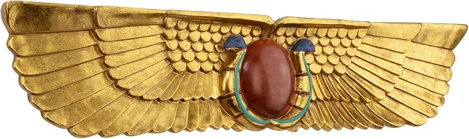 Design Toscano Egyptian Temple Sculptural Wall Pediment