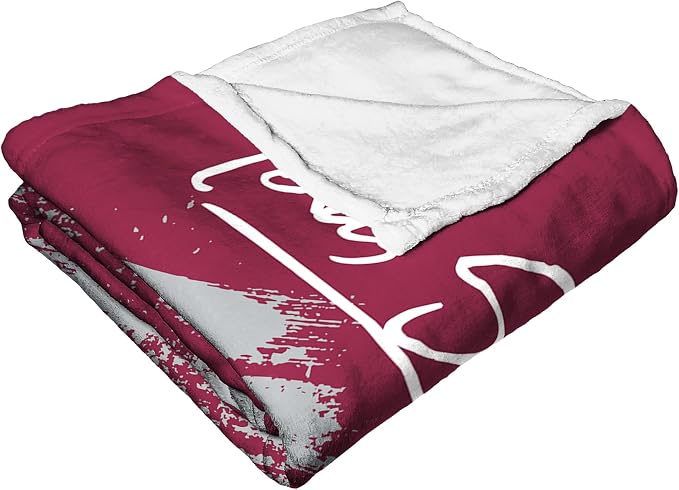 Northwest NCAA Unisex-Adult Silk Touch Throw Blanket